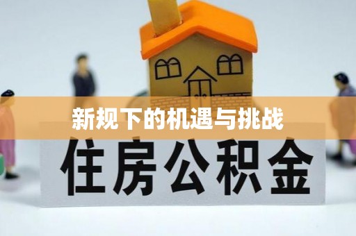 合作新规下的机遇与挑战