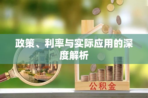 合作政策、利率与实际应用的深度解析