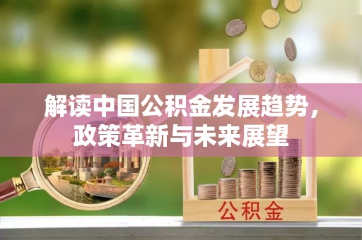 合作解读中国公积金发展趋势，政策革新与未来展望