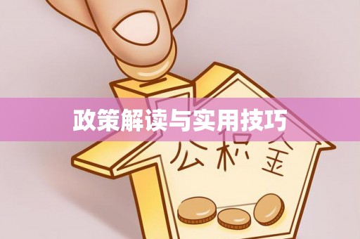 合作政策解读与实用技巧