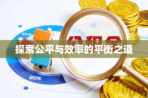 合作探索公平与效率的平衡之道