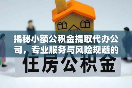 合作揭秘小额公积金提取代办公司，专业服务与风险规避的平衡艺术