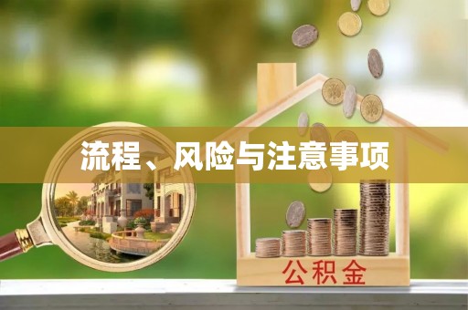 合作流程、风险与注意事项